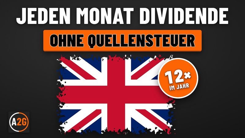 Vorschaubild der Folge: Jeden Monat Dividende, 10 britische Aktien OHNE Quellensteuer